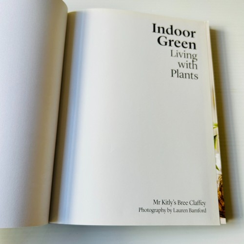 Indoor Green Living with Plants by Bree Claffey 2015 Hardcover Interior Design - Picture 4 of 15