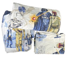 Pottery Barn Kids Star Wars Twin Sheet Set with 1 Pillowcases 100 Cotton