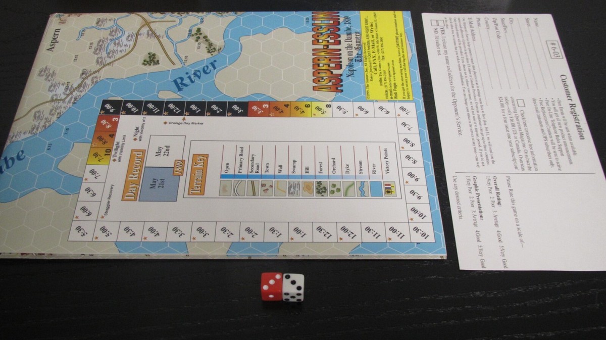 The Gamers NBS#3 Aspern-Essling: Napoleon On The Danube, Unpunched, Complete The Gamers NBS#3 Aspern-Essling: Napoleon On The Danube, Unpunched, Complete