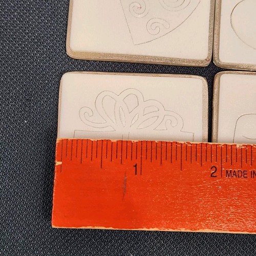 CUTTLEBUG Provo Craft Metal Embossing Dies 4 pc Birthday Cake-Gift-Balloons-Hat - Picture 5 of 5