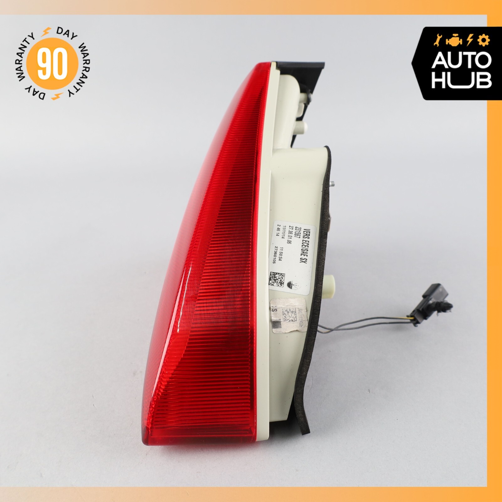 08-16 Maserati GranTurismo S M145 Left Driver Side Inner Tail Light Lamp OEM 17k