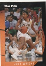 FREE SHIPPING-MINT-1991 Star Pics Joey Wright #27