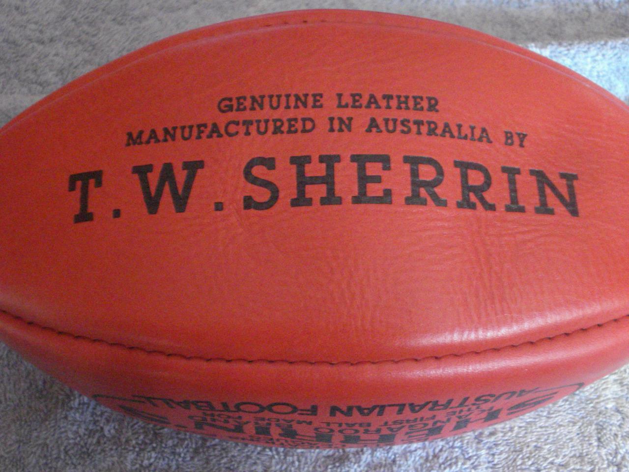 NEW SHERRIN KANGAROO BRAND AUSTRALIAN FOOTBALL eBay