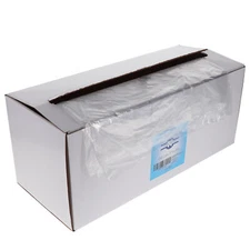 House Brand Dentistry 101162 Chair Full Cover Sleeves Poly 29"WX80"L Clear 125Pk