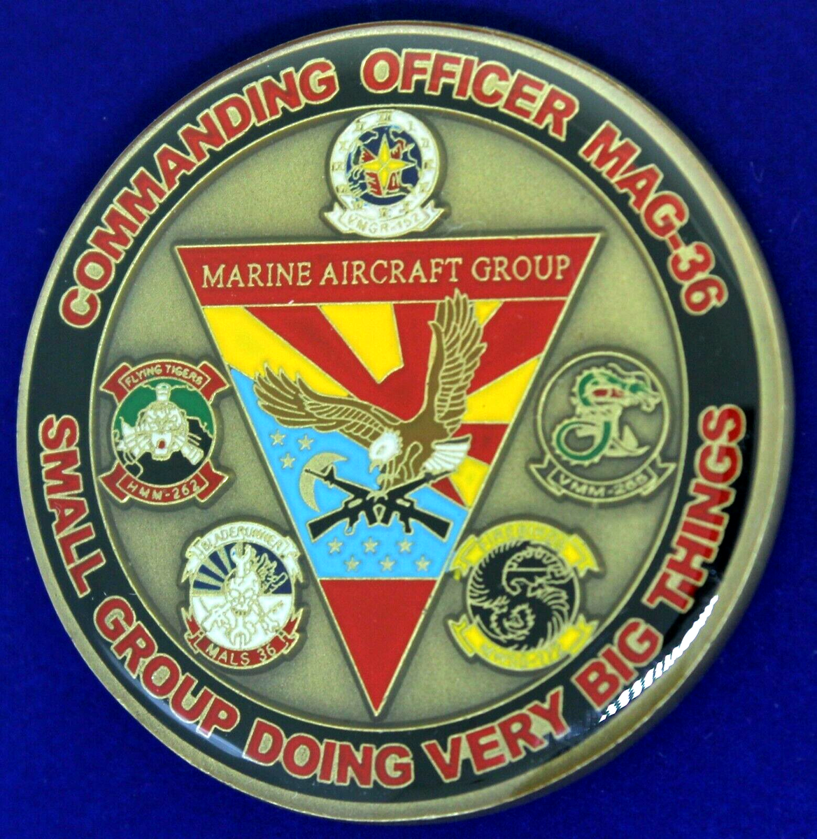 USMC MAG-36 Commanding Officer Challenge Coin C-56 | eBay