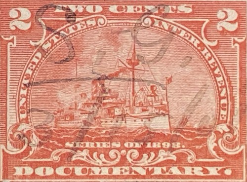 1901 **MERCANTILE NATIONAL BANK** SALEM, MASS BANK CHECK+1989 SCOTT# R164 STAMP! - Picture 9 of 20
