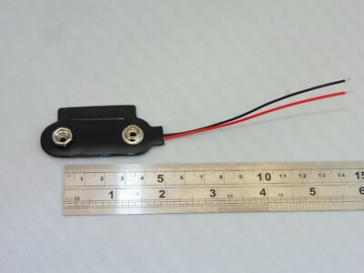 1 PP1 / PP9 BATTERIE CLIP Stecker für 9 Volt Laterne Vintage Radio Batterien