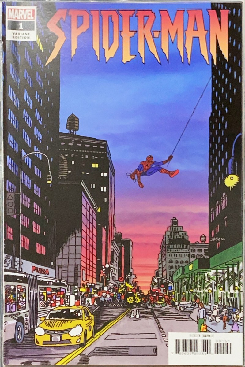 Spider-Man #1 Jason Polan Variant 1st App Cadaverous HTF Marvel