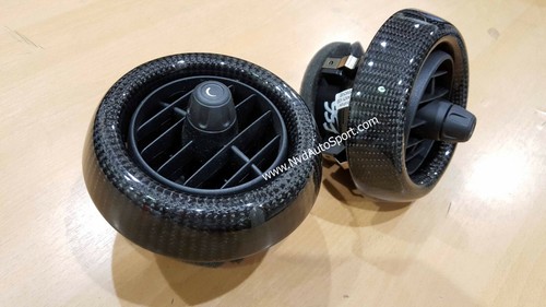 Mini F55, F56, F57 Cooper S Carbon fiber Interior Side Air Con Panels - Picture 9 of 10