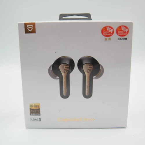 SoundPEATS Capsule3 Pro+ Wireless Earbuds Adaptive Noise Cancelling BT Open Box