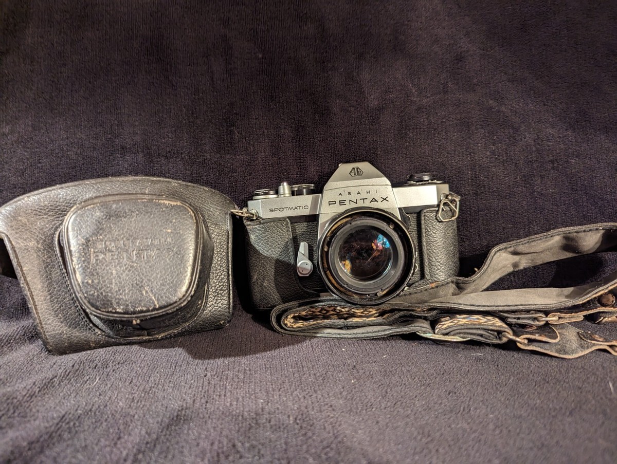 アサヒペンタックス ASAHI PENTAX ELECTRO SPOTMATIC Asahi Pentax Spotmatic - Vintage 60-70's - 35mm Film Camera - With