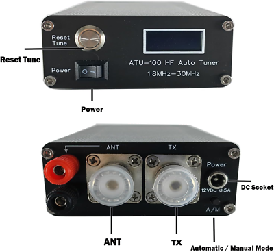 アクセサリー ATU-100 HF Auto Tuner 1.8MHz-30MHz アクセサリー ATU-100 HF Auto Tuner 1.8MHz-30MHz ATU-100 HF