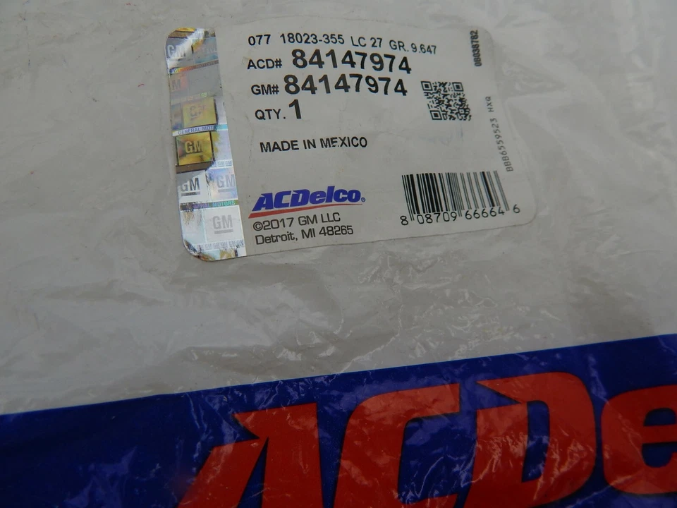 Cable de antena delantero ACDelco GM equipo original para Chevrolet Traverse 2018 Foto 2 de 4