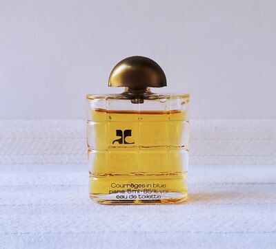 Vintage 5 ml Courreges in Blue Eau de Toilette
