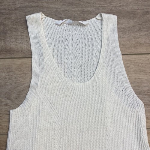 Athleta Escondida Linen Blend Sweater Tank Top Womens XXS - Picture 2 of 13