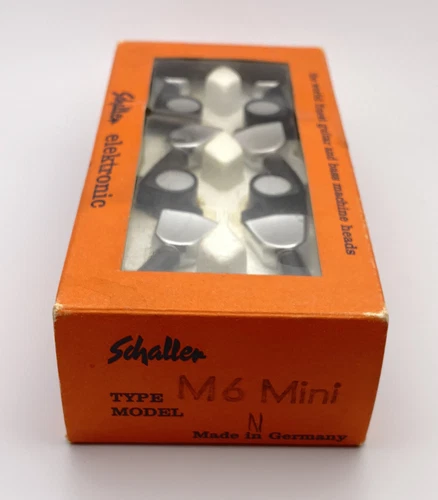 Vintage Gibson Shaller Tuners M6 Mini Made In Germany In Box Complete NOS