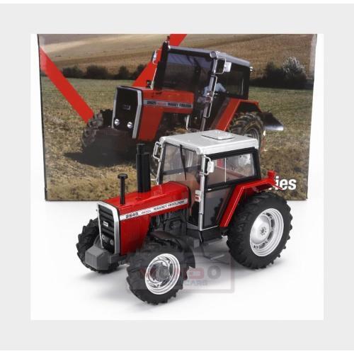 1:32 UNIVERSAL HOBBIES Massey Ferguson Mf2645 Tractor 1988 Red Silver UH6368 Mod - Picture 2 of 2