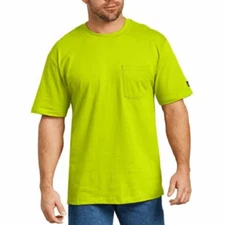 DICKIES MEN'S 2PK SHORT SLEEVE PULLOVER POCKET T-SHIRT *CHOOSE COLOR & SIZE*