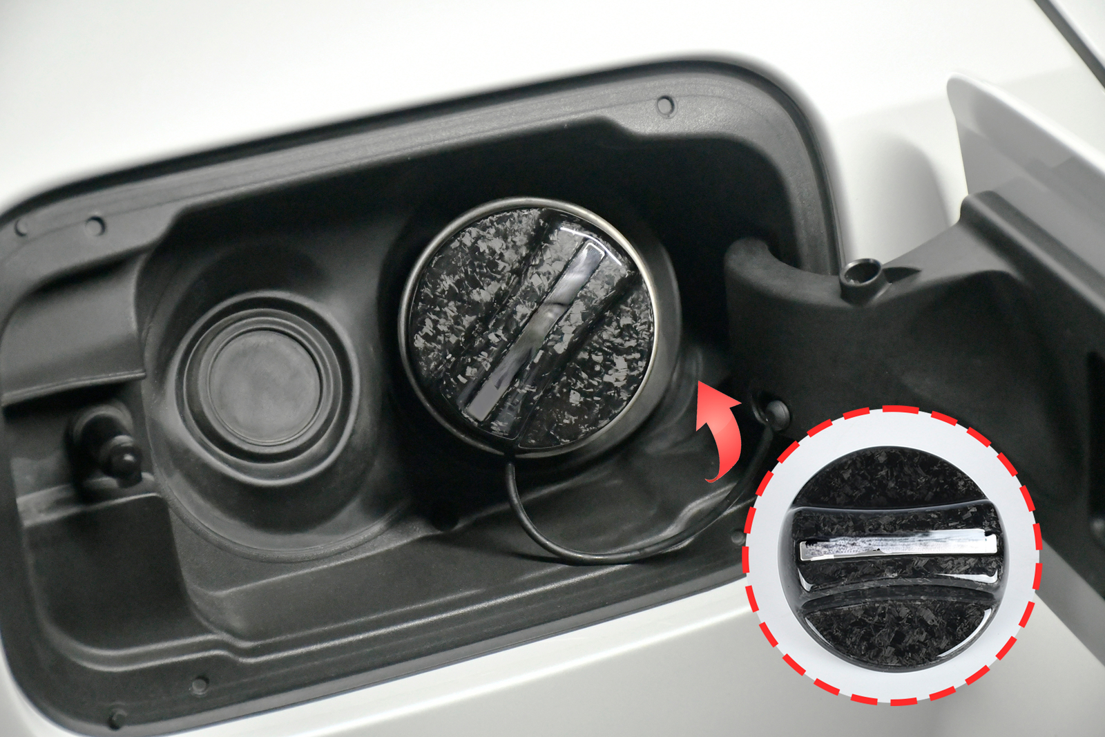 Real Carbon Fiber Fuel Tank Cap Cover Trim Fit for BMW F02 F10 F15 F30 F32 F80 eBay