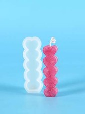1pc Heart Candle Mold DIY Soap Mold Silicone Mold Candle Making Mould