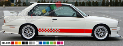  M Power ヘッドカバー E30 M3 sticker for with BMW M3 Decal 3 Series E30 Turbo Headlight 1987