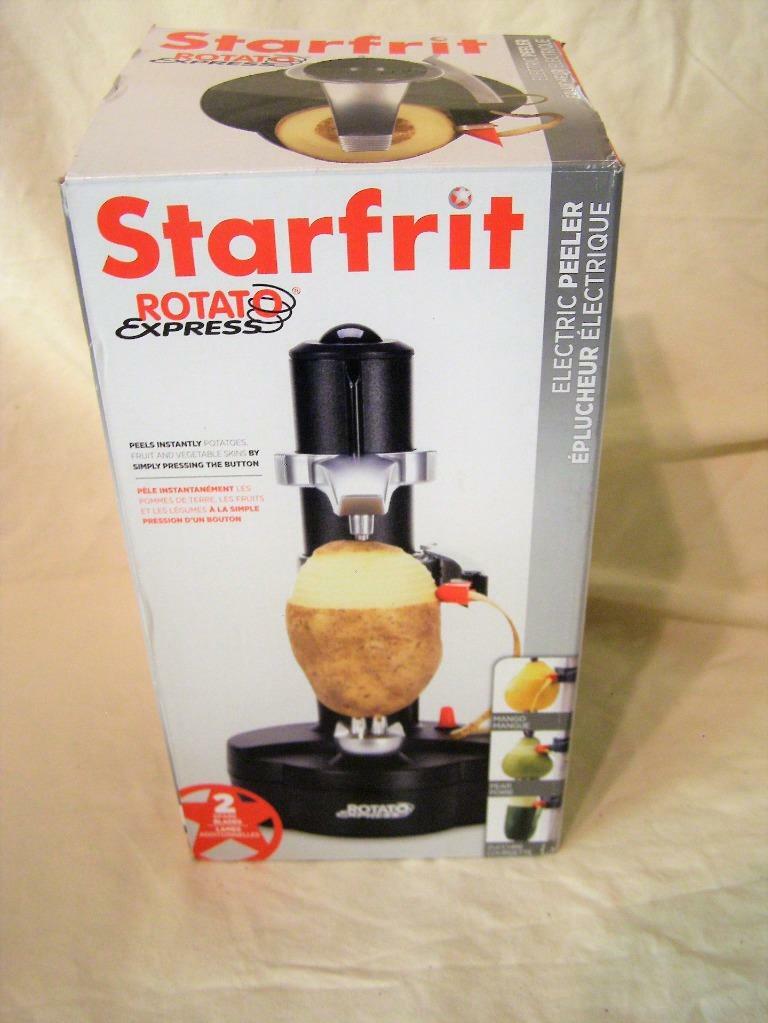 Starfrit Rotato Express Electric Peeler Review and Demonstration 