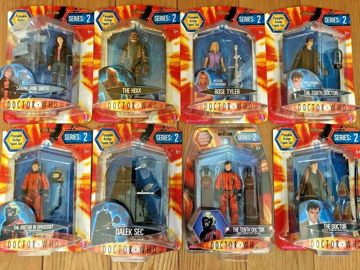 DOCTOR WHO SERIES 2 FIGURES RARE ITEMS EXCELLENT CONDITION