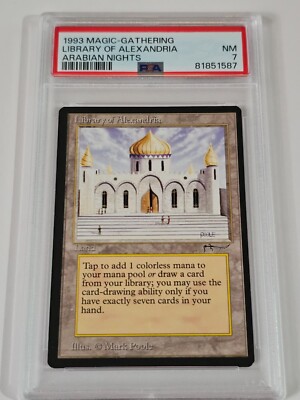 MTG アラビアンナイトLibrary of Alexandria PSA 7 s-l400.jpg
