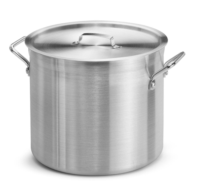 16 Qt HeavyDuty HighGrade Aluminum Kitchen Cooking Covered Stock Pot w/ Lid eBay