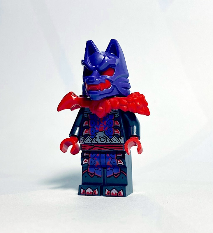 NEW LEGO Wolf Mask General minifigure - NINJAGO 71820 Ninja Team