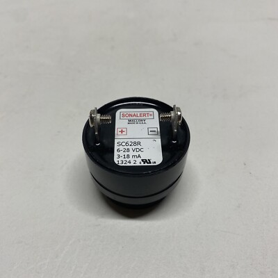 NEW Mallory SonAlert SC628R Alarm 6-28VDC