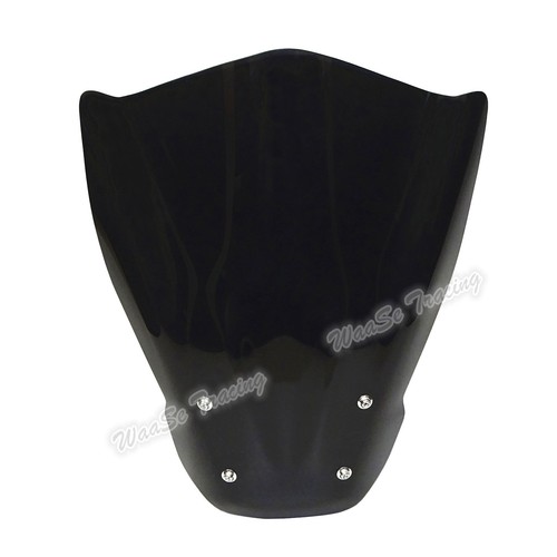 Dark Smoke Windscreen Windshield Fly Screen Shield For YAMAHA MT-07 FZ-07 13-17 - Picture 2 of 6