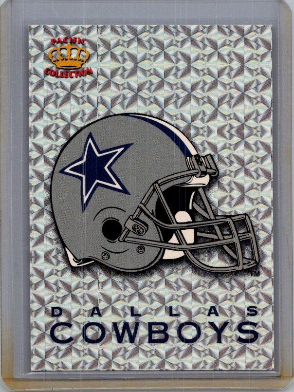 1994 Pacific Prisms #8 Dallas Cowboys Team Helmets