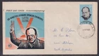 Australia WCS 1965 Winston Churchill First Day Cover - Broken Hill to Mitcham