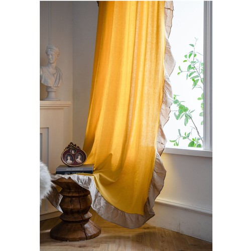 Cortina Boho Cortina Sala Dormitorio Ventana Cortina Tratamiento Cortina Panel - Imagen 32 de 42