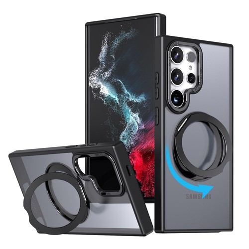 Samsung S25 S24 Plus Ultra Case Magnetic Shockproof Thick Cover Stand Blacktech - Picture 3 of 23