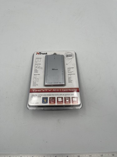 Trust Thinity Card Reader Slimline USB 2.0 Memory Card Reader 16264 - Picture 2 of 5