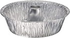 10" Disposable Round Cake Baking Pans Aluminum Foil Bundt Tube Tin