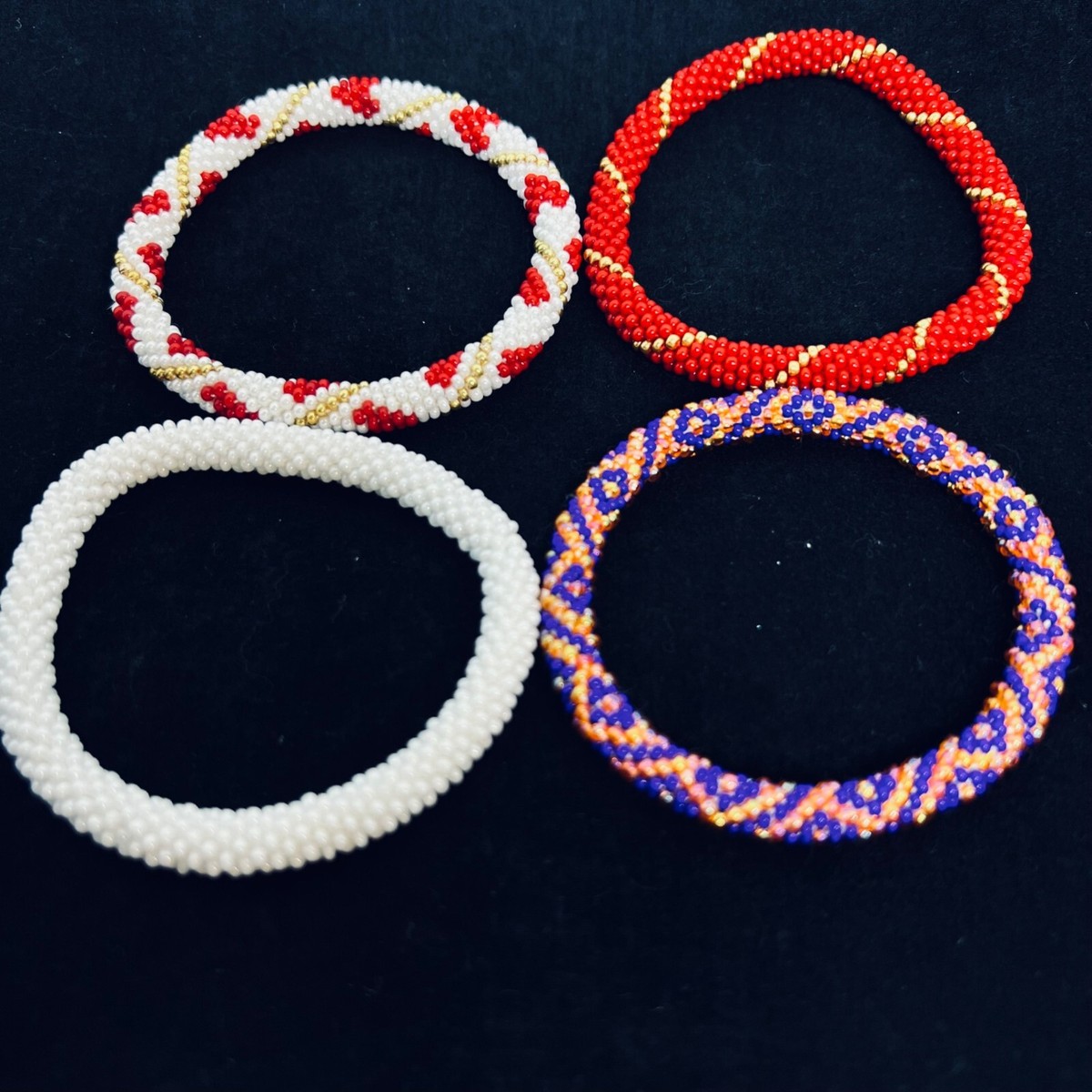 Your Choice Of Sashka Co Glass Beaded Bracelets