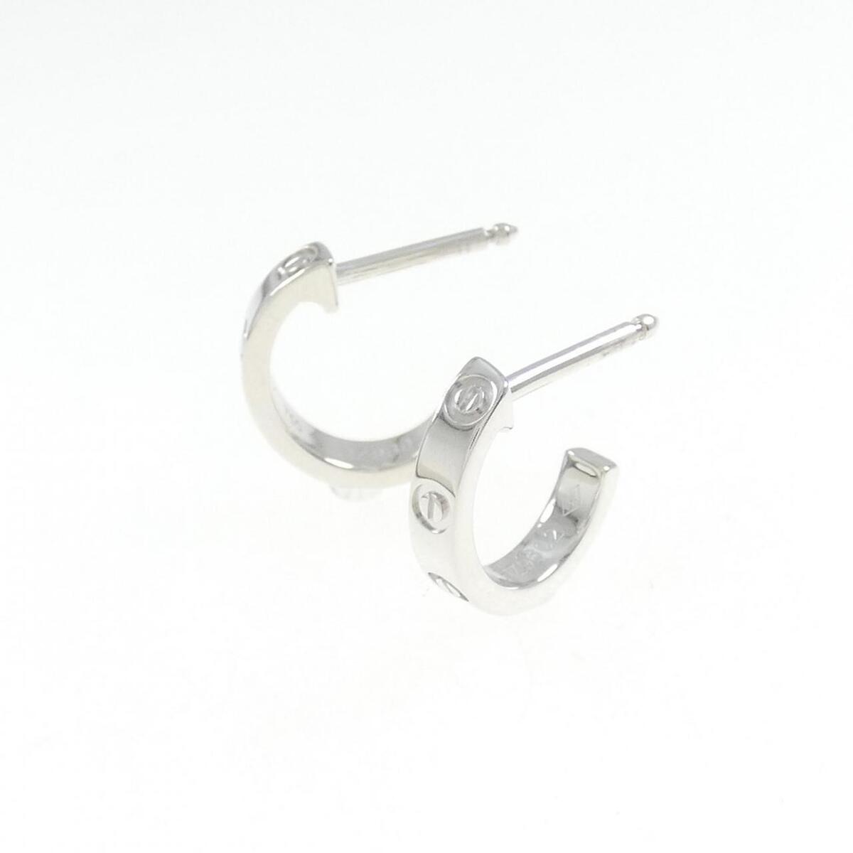Authentic Cartier Mini Love Earrings #270-003-932-6314 | eBay Authentic Cartier Mini Love Earrings #270-003-932-6314 | eBay