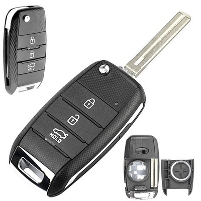 Klapp Schlüssel Ersatz Gehäuse für Kia Sorento Optima Sportage Soul Ceed Picanto