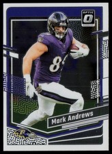 MARK ANDREWS 2023 DONRUSS OPTIC BALTIMORE RAVENS #15