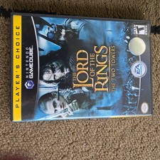 Lord of the Rings The Two Towers Nintendo GameCube GC PlayersChoice CIB EA Games