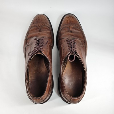 Vtg Allen Edmonds Macneil Shoes Mens 13 C 9157 Wingtip Blucher Longwin Brogue Vtg Allen Edmonds Macneil Shoes Mens 13 C 9157 Wingtip  main image 2