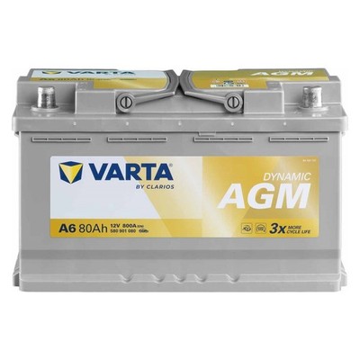 VARTA Silver Dynamic AGM F21 80Ah 12v Autobatterie (580 901 080