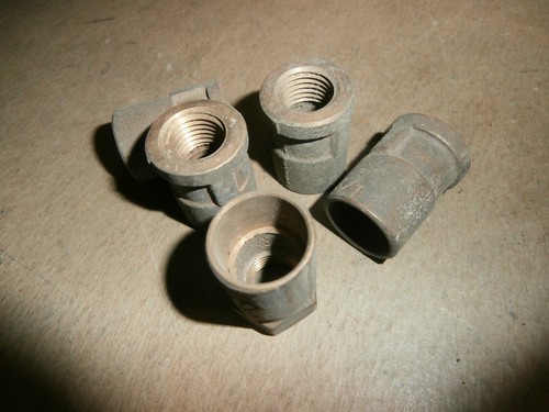 5 Brass 1/2" Copper Sweat  x 1/4" FIP Female Adapters