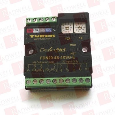 TURCK FDN20-4S-4XSG-E / FDN204S4XSGE (BRAND NEW)