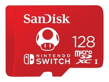 SanDisk microSDXC Nintendo Switch Extended Capacity SD SDSQXAO-128G-GNCZN