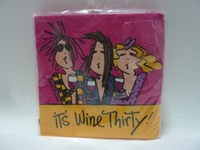 Design Design - IT'S WINE .. - 3-ply Beverage Paper Napkins 20 count 10 x 10