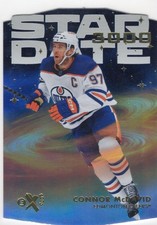 2023-24 SKYBOX E-X 2000 STAR DATE 3000 #SD-25 EDMONTON OILERS - CONNOR McDAVID